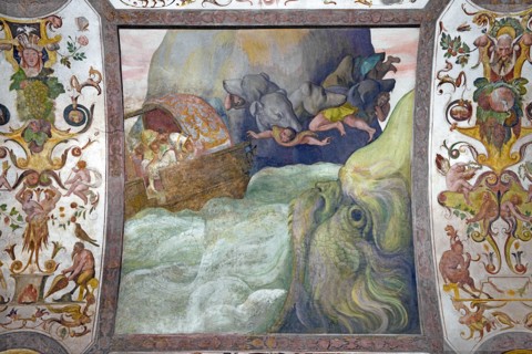 Allori, Le navire d'Ulysse entre Charybde et Scylla