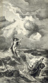 Ulysse et Ino, la sirène tentatrice qui le sauve du naufrage