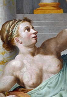 Tibaldi, Ulysse et la magicienne Circé (détail)