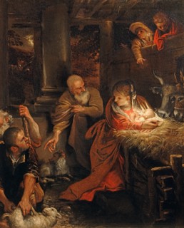 Carracci, L'Adoration des Bergers