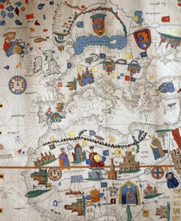 Copy of Juan de La Cosa's map (detail)