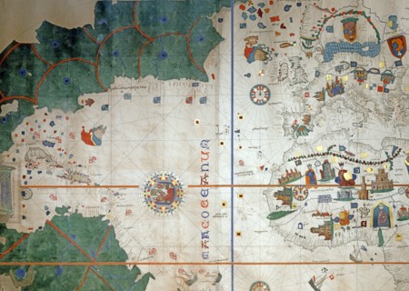 Copy of Juan de La Cosa's map (detail)