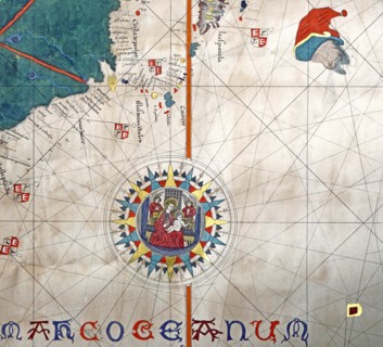 Copy of Juan de La Cosa's map (detail)
