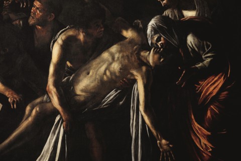 Caravaggio, The Resurrection of Lazarus (detail)