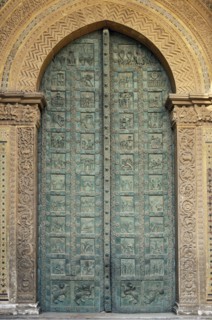 Portail de la cathédrale Santa Maria Nuova de Monreale