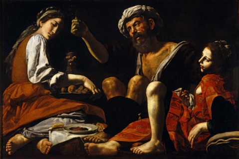 Battistello, Loth et ses filles
