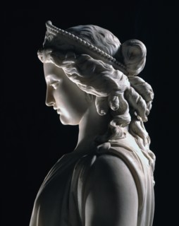 Pietro Magni, allégorie du Canal de Suez (détail)
