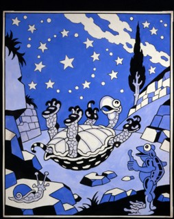 Antonio Rubino, Esquisse pour l'histoire "Le malheur de la tortue"