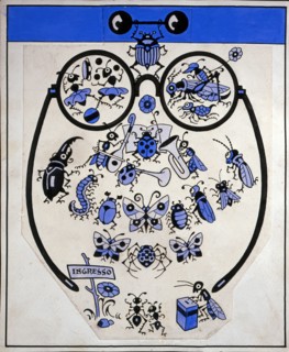 Antonio Rubino, Dessin pour l'histoire "Les insectes au théâtre"