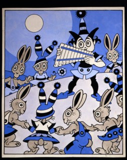 Antonio Rubino, Dessin pour l'histoire "Le concert du lièvre"