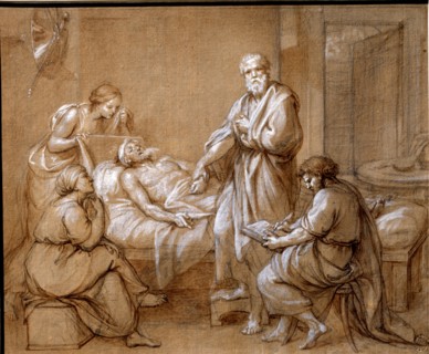 Mengs, Le Testament d'Eudamidas, roi de Sparte