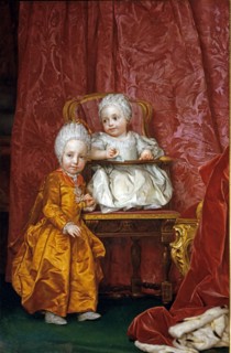 Mengs, L'Archiduc Ferdinand et l'Archiduchesse Marie-Anne d'Autriche