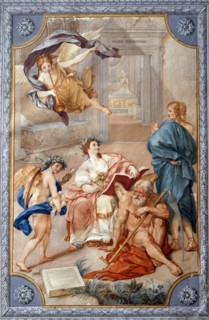 Mengs, Allégorie. Projet de décor pour le Musée Clémentin à Rome