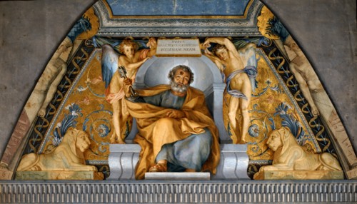 Mengs, Projet pour la décoration d'une voûte : Saint Pierre