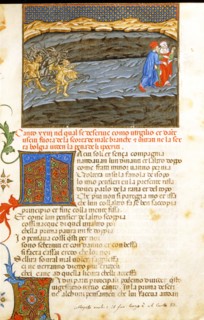 The Divine Comedy, Hell: Dante and Virgil chased by winged devils