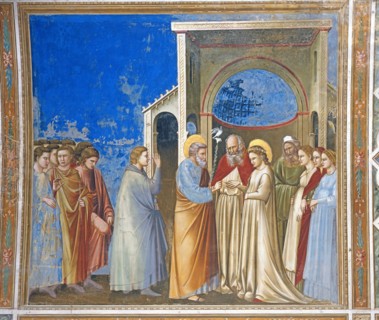 Giotto, Marriage of the Virgin