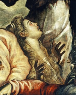 Tintoretto, La Crucifixion (détail)