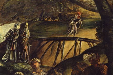 Tintoretto, La Crucifixion (détail)