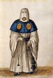 Van Grevenbroeck, Vêtement de la Confrérie du Suffrage du Rosaire, fondée dans l'église des religieuses du Saint-Esprit à Venise