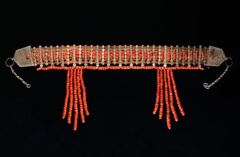 Bandeau ornemental des populations bédouines du Yémen