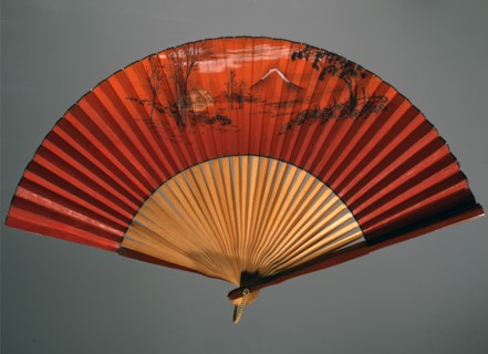 Eventail "Le mont Fuji"