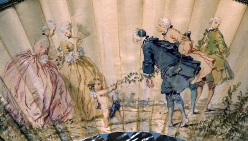 Eventail "Révérence", de l'Atelier "Alexandre Paris"