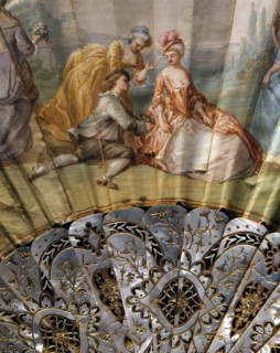 Eventail "Cadeau à l'amoureuse"