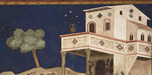 Giotto, Visitation (detail)