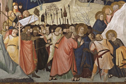 L'arrestation du Christ. Betrayal of Christ (detail)