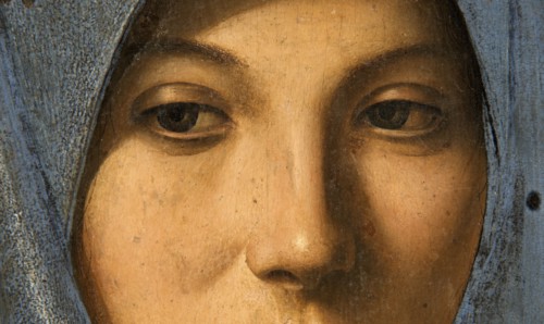 Antonello da Messina, Annunciation (detail)