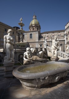 Fontana Pretoria à Palerme