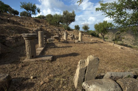 Site archéologique de Halaesa Arconidea (Sicile)