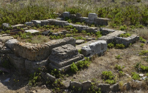 Site archéologique de Megara Hyblaea (Sicile)