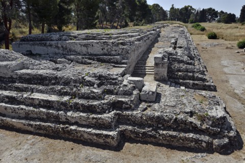 Parc archéologique de la Neapolis à Syracuse (Sicile)