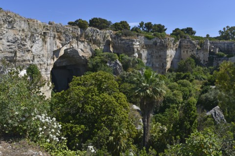 Parc archéologique de la Neapolis à Syracuse (Sicile)
