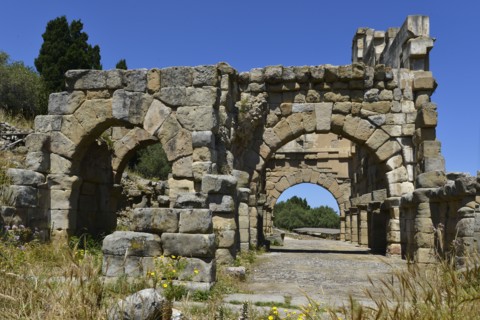 Ancien site archéologique de Tindari (Sicile)