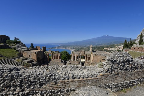 Théâtre antique de Taormina (Sicile)