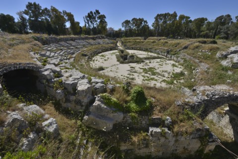 Parc archéologique de la Neapolis à Syracuse (Sicile)