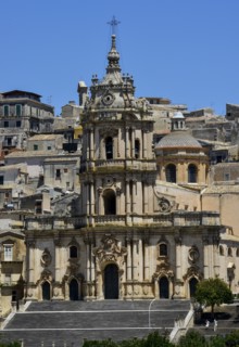 Eglise de San Giorgio à Modica (Sicile)