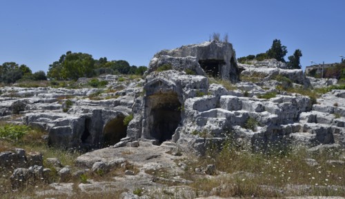 Parc archéologique de la Neapolis à Syracuse (Sicile)