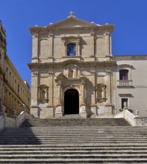 Eglise Saint-François-d'Assise à l'Immaculée et monastère de San Salvatore, à Noto (Sicile)