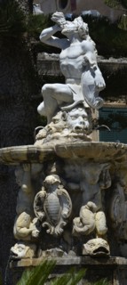 Fontaine d'Hercule à Noto (Sicile)