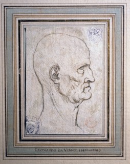 Facsimile d'un dessin de Léonard de Vinci