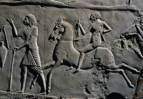 Relief de la tombe de Horemheb à Saqqarah