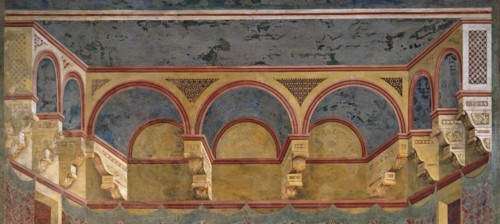 Giotto, Le Pape Innocent III approuve la Règle de saint François (détail)