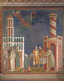 Giotto, La libération de l'hérétique Pierre d'Alife
