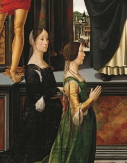 Ghirlandaio, Retable de San Vincenzo Ferreri (détail)