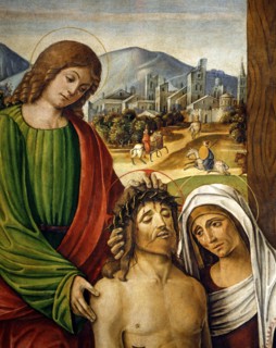 Carrari, La Déposition de Croix (détail)