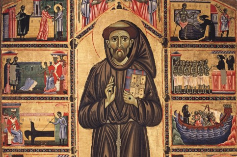 Maître de San Francesco Bardi, Saint François et histoires de sa vie (détail)