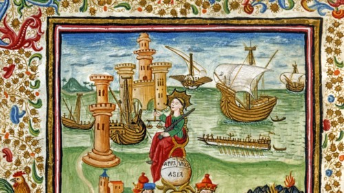 Le Triomphe de la Renommée (détail)
